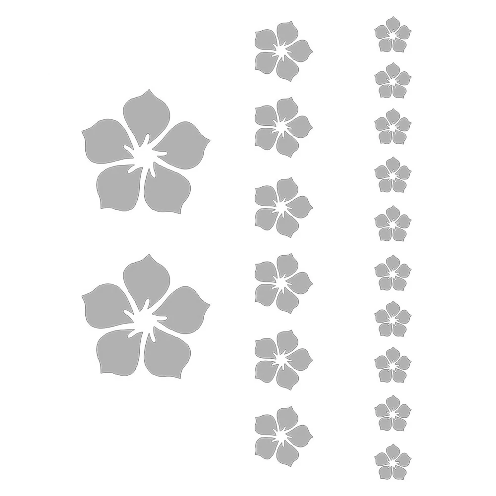 

Декор 3D цветок DIY настенные украшения акриловые зеркала стены Стикеры наклейка для дома Гостиная Спальня, 18 шт