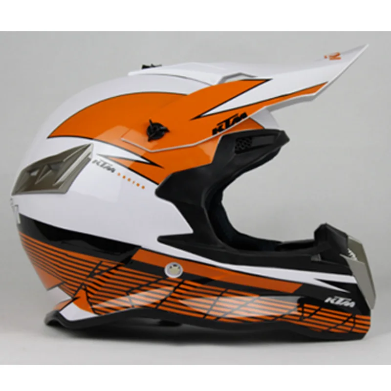 L style Профессиональный Гоночный moto крест шлем-каска moto крест hors маршрут Capacete moto Casco внедорожный мультфильм для взрослых и детей байкерские хел - Цвет: L style