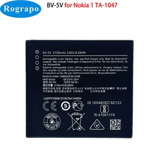 New Original BV-5V 2150mAh Mobile Phone Battery For Nokia 1 TA-1047 TA-1060 TA-1056 TA-1079 TA-1066 BV 5V BV5V