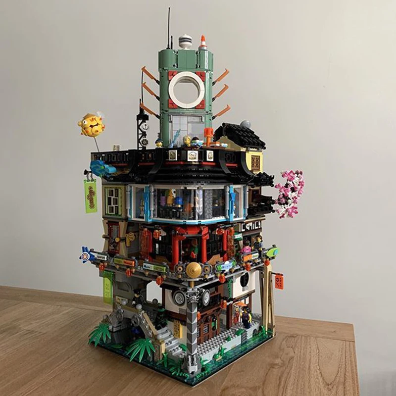 06066 Ninjago City Masters of Spinjitzu строительные блоки кирпичи игрушки Совместимые 70620 подарки