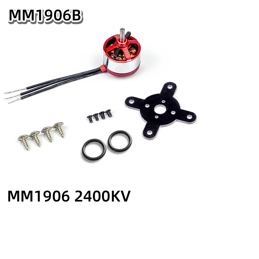 AEORC бесщеточный двигатель A20S 1906 2400KV 3 0 мм вал мотор для радиоуправляемого