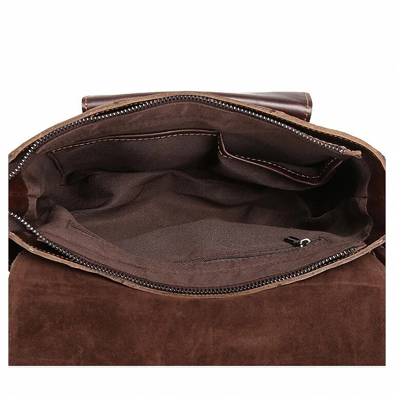 

Men Oil wax Leather Messenger Bag Crossbody Bags For Men Business Office Side Bag Casual Work Shoulder Bag ZH-255