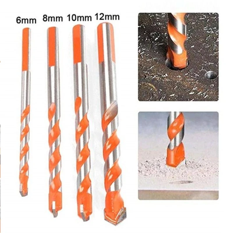 Сверла для бетона керамики плитки металла стен алмазной пилы 6/8/10/12 мм|Детали