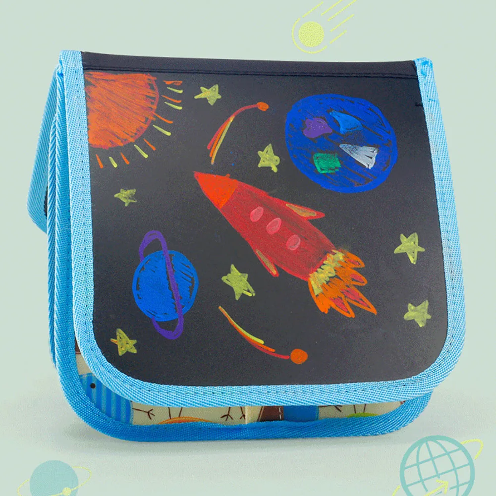 Цветные ручки легко протираемые ткань для малышей Мультяшные повторяющиеся