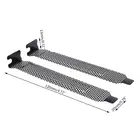 5 шт. вентиляции дефлектор разъем PCI рамка Шасси биты блок охлаждения вентилятор против пыли фильтр вентиляции PC компьютер чехол из металла