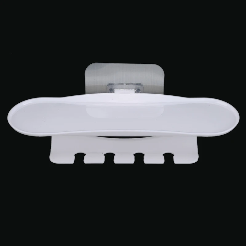 

No Punching And No Trace Paste Toothbrush Holder Razor Holder Wall-Mounted Toothbrush Holder Bathroom Storage Rack