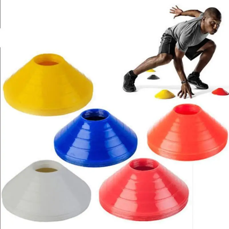 

1pcs Pvc Space Cross Training Cone Sauce Marker Football Disc Saucer Sport Rugby