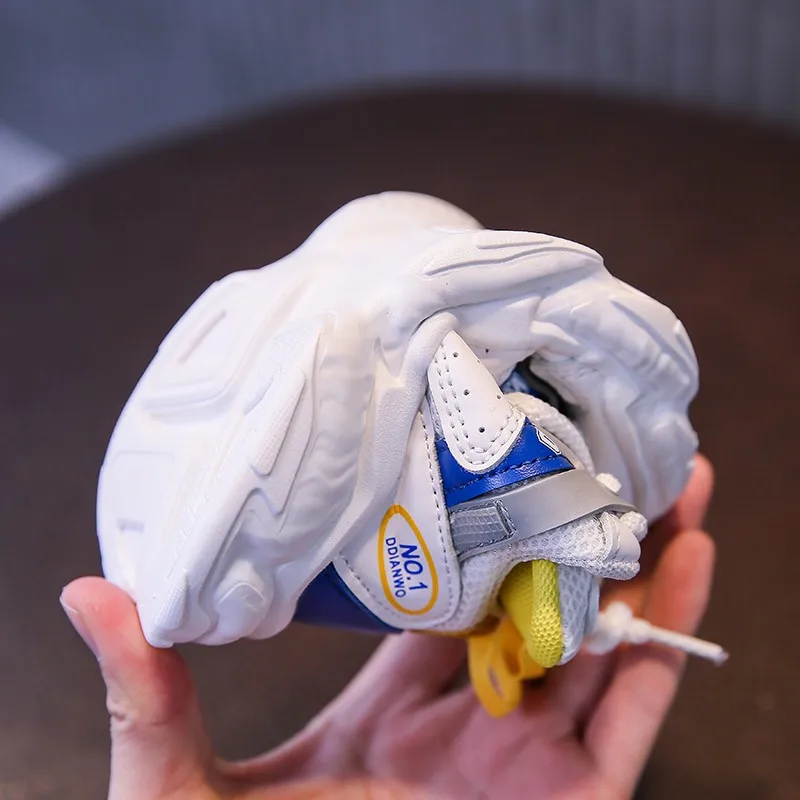 

Spring Fashion Kids Sneakers For Boys Girls Running Shoes Mesh Breathable Toddler Sports Shoes Lightweight Children Casual Shoes