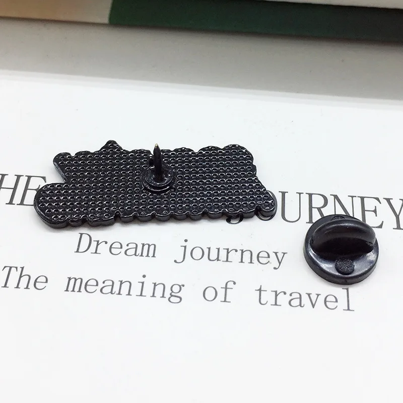 Мультяшные значки буквенные Броши для женщин креативные эмалированные булавки