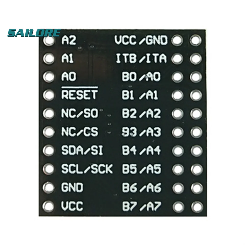 

MCP23017 модуль последовательного интерфейса IIC I2C SPI MCP23S17 двунаправленный 16-битный расширитель контактов ввода/вывода 10 МГц модуль последовате...