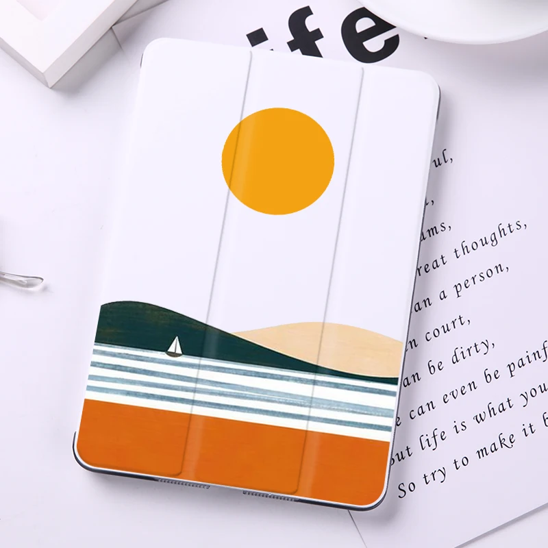 Чехол с граффити для iPad 10 2 чехол Smart Sleep/Wake 2019 7th ipad mini 1 3 4 5 Air pro 11 12 9 2020 | Компьютеры и