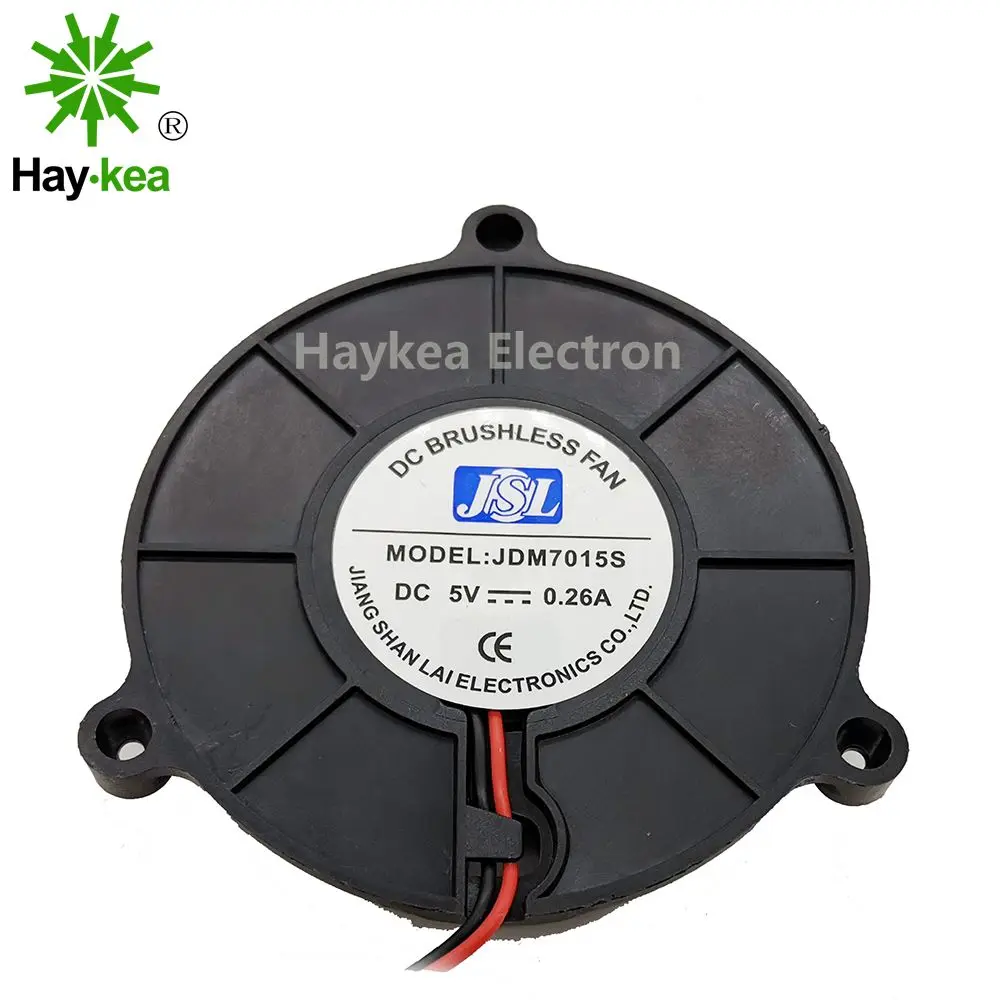 

Новый центробежный Круглый Вентилятор 7015 JDM7015S 5V 0.26A