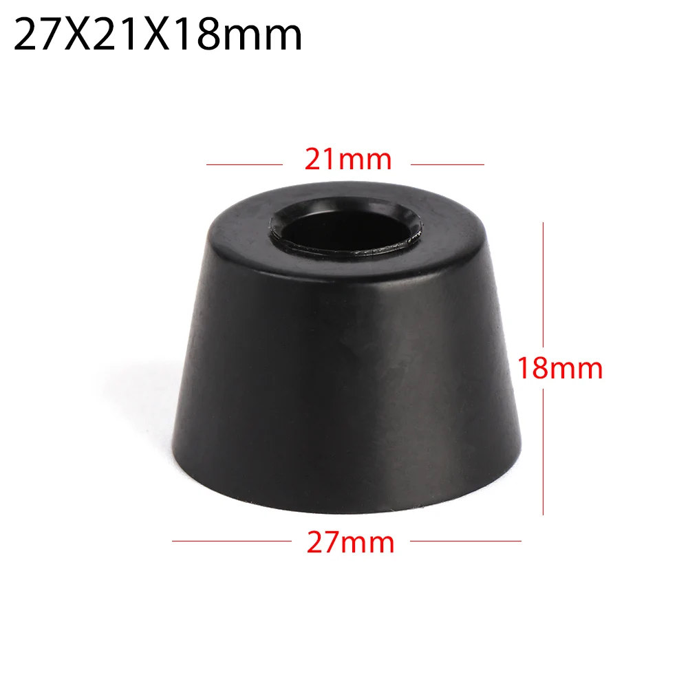 

8 шт., конические резиновые подставки для динамиков, кабинета, мебели, стула, стола, амортизаторы, сопротивление скольжению