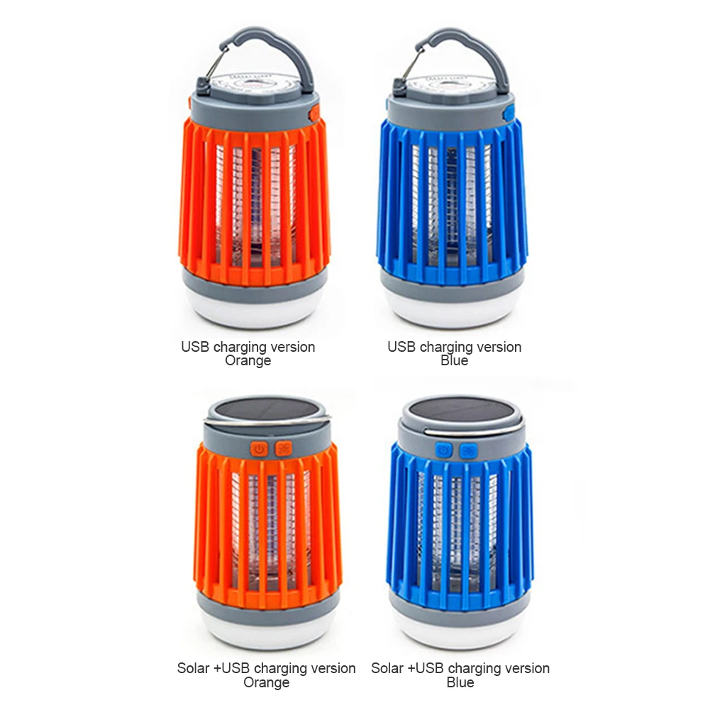 

LED Electronic Mosquito Killer Lamp Camping Portable Insect Zapper Bug Moth Fruit Fly Killer Powerful Insect Trap For Outdoor