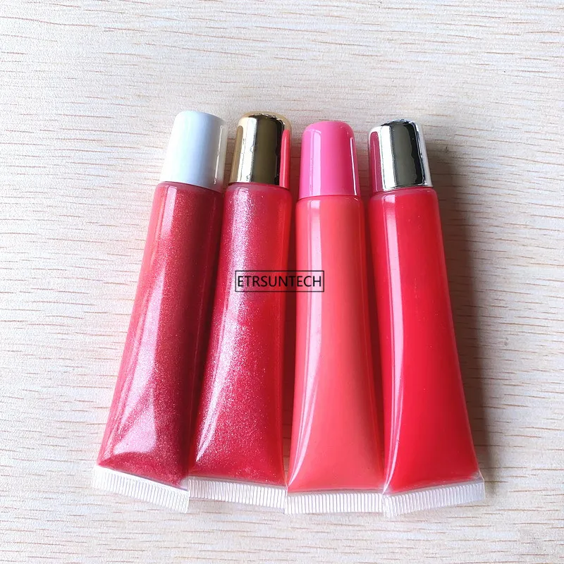 50pcs 10/15/20ml Lip Gloss Tubes Clear Empty Lip Balm Containers Refillable Soft Cosmetic Tubes For DIY Lip Gloss Travel images - 6