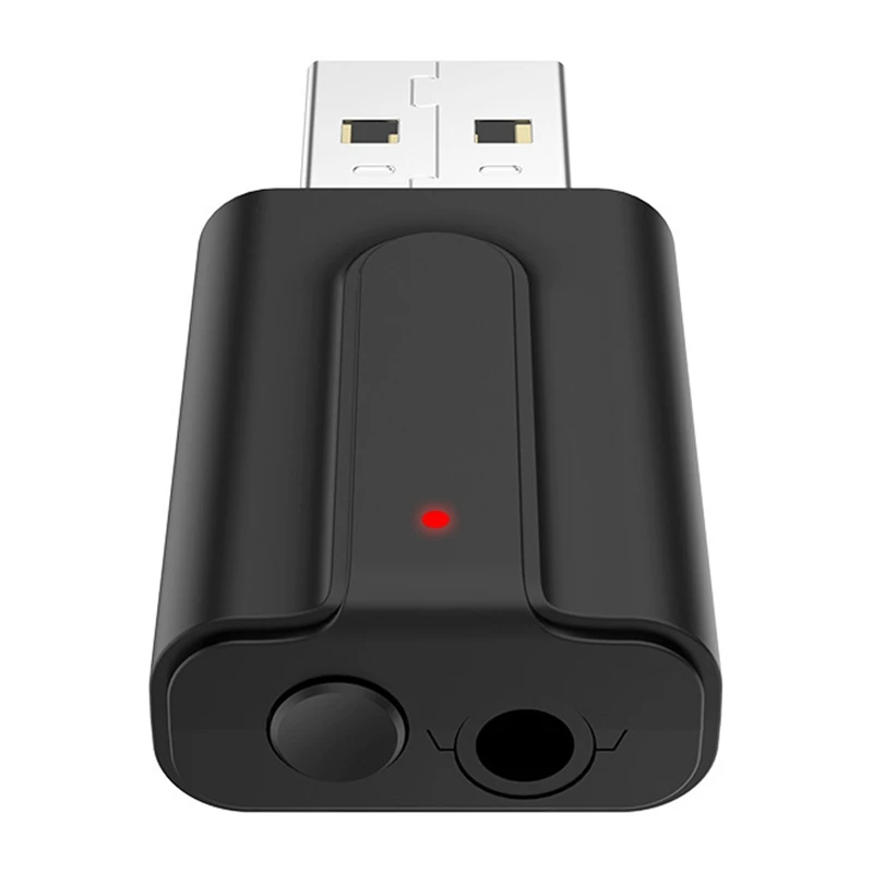 

Bluetooth-передатчик и приемник, беспроводной USB адаптер Bluetooth 5,0 2 в 1, мини стерео 3,5 мм для ТВ, наушников, ПК