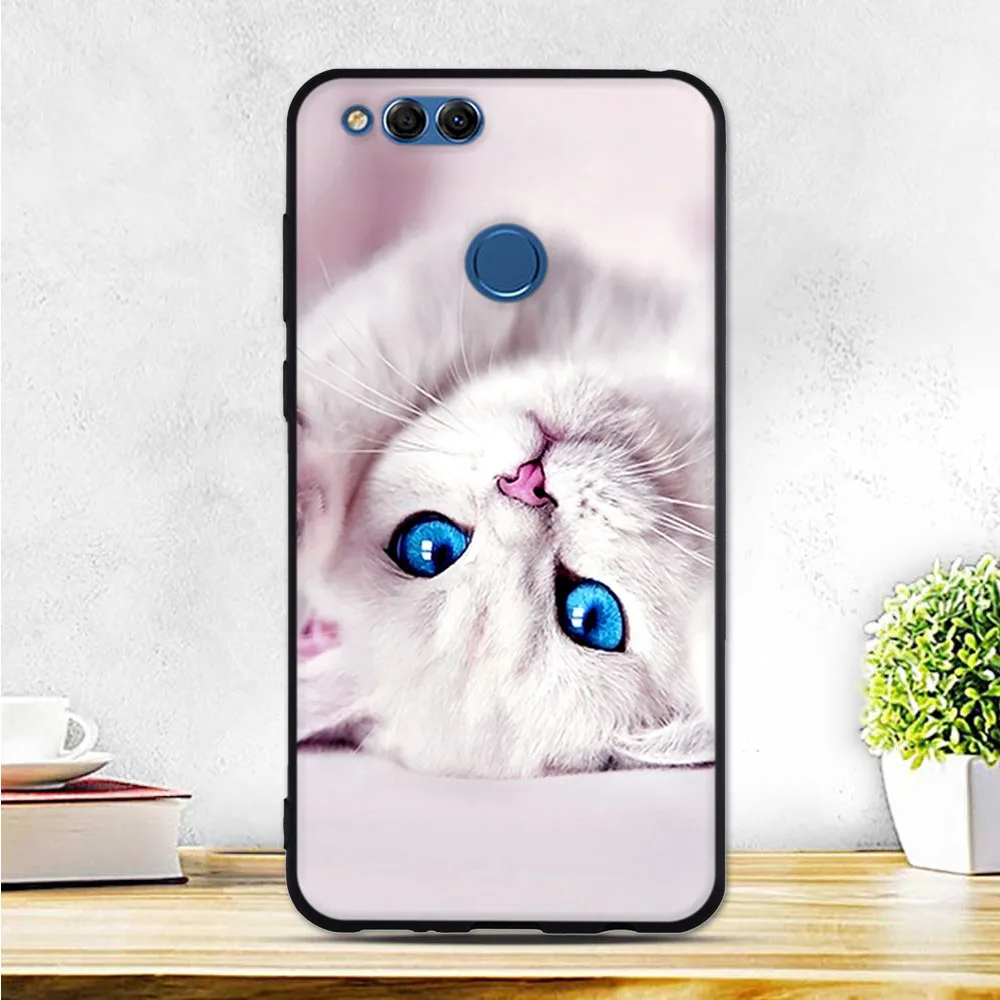 Чехол для huawei Honor 7X, мягкий силиконовый чехол для телефона huawei Honor 7X7 X, тонкий ТПУ чехол-накладка для BND-TL10 AL10