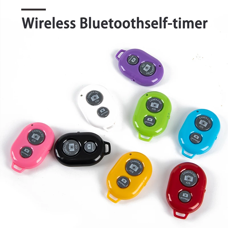

Bluetooth Remote Control Button Wireless Controller Self-Timer Camera Stick Shutter Release Phone Monopod Selfie for Ios