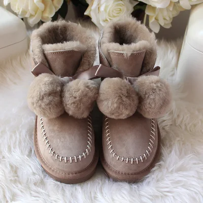 Новейшие зимние сапоги высокого качества в Европе 2019 г. Натуральная Воловья кожа