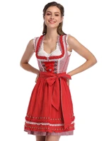 france free shipping traditional bavarian octoberfest german beer wench costume adult oktoberfest dirndl dress party wear
