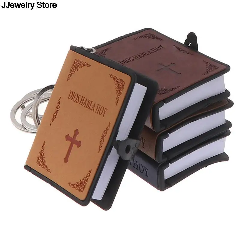Специальная миниатюрная бумага для Библия брелок Иисуса Обложка | Украшения и