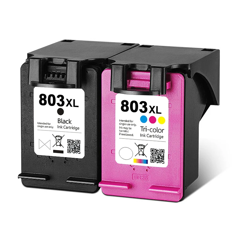 Восстановленные 803 переработанного чернильного картриджа для HP XL совместимый с