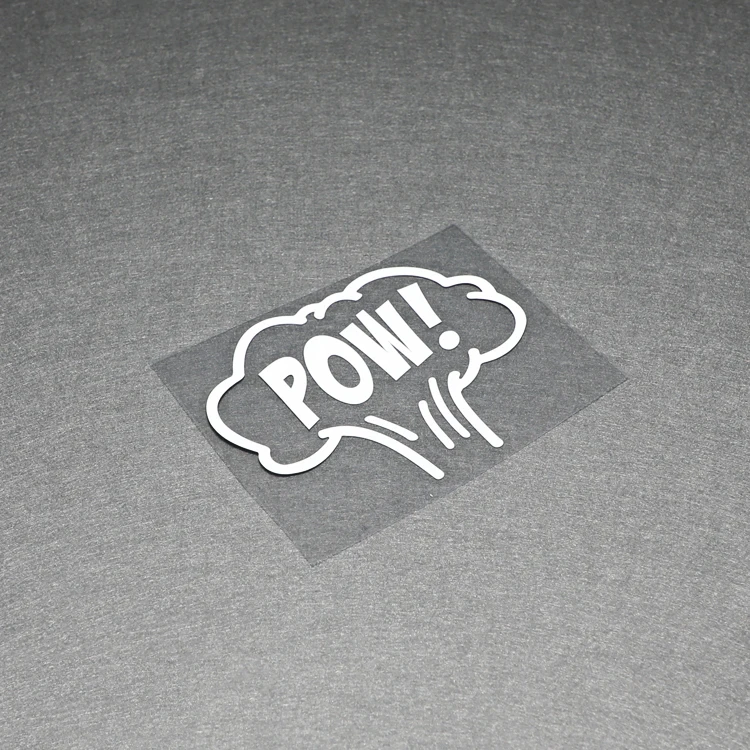 № S368 POW! Индивидуальные пародия Смешные автомобильные заднее стекло