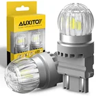 AUXITO 2x T25 3157 Светодиодная лампа P277W P27W 3156 светодиодная сигнальная лампа стоп-сигнал заднего светильник для Hyundai Lada Renault Kia Toyota Nissan Ford