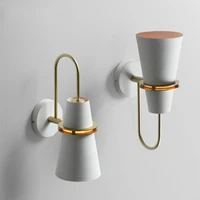 personalized and creative horn wall lamp post modern light luxury simple corridor balcony living room bedroom e27 lamp