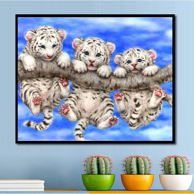 3d мозаичная картина для вышивки алмазным рисунком собак | Дом и сад