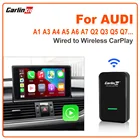 Беспроводной адаптер Carlinkit 3 для Audi A3 A4 A5 A6 A7 Q2 Q3 Q5 Q7 Q8 R8 TT E-Tron Sportback GT Auto Bluetooth WIFI FM Kit