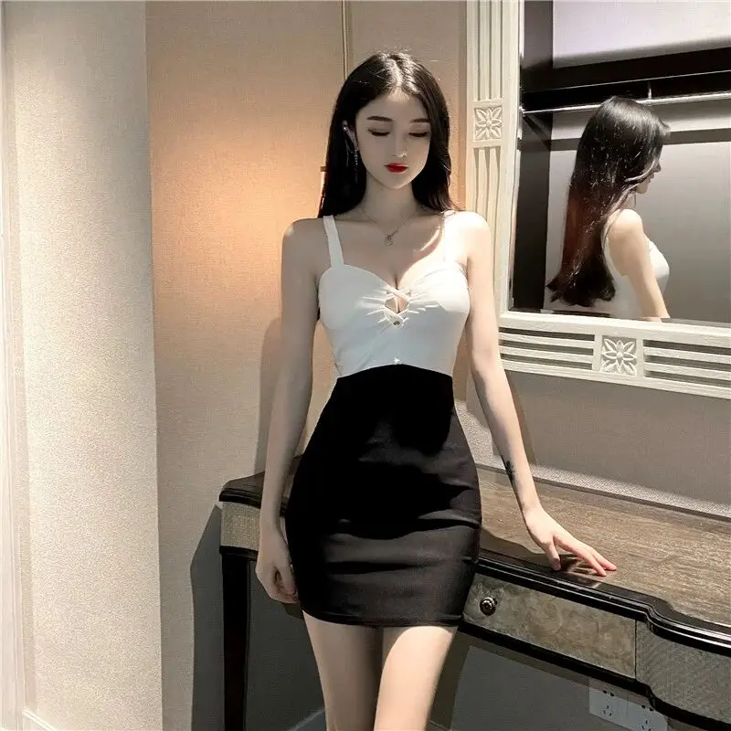 Небольшой Размеры платье 2021 Новый чулок пояс для похудения ночного клуба