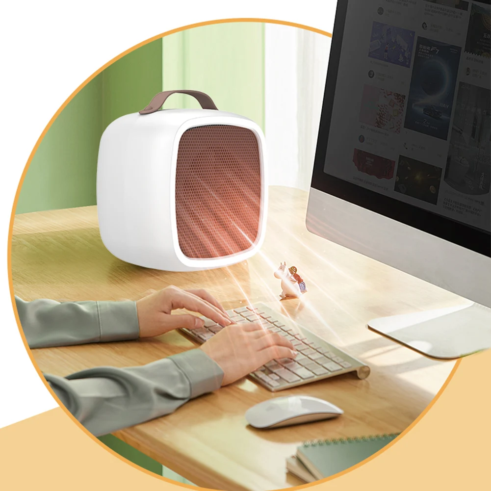 Мини-вентилятор электрический с подогревом 500 Вт | Строительство и ремонт