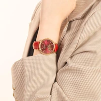 reef tigerrt top brand luxury ladies watch rose gold red automatic fashion watches lover gift relogio feminino rga1580