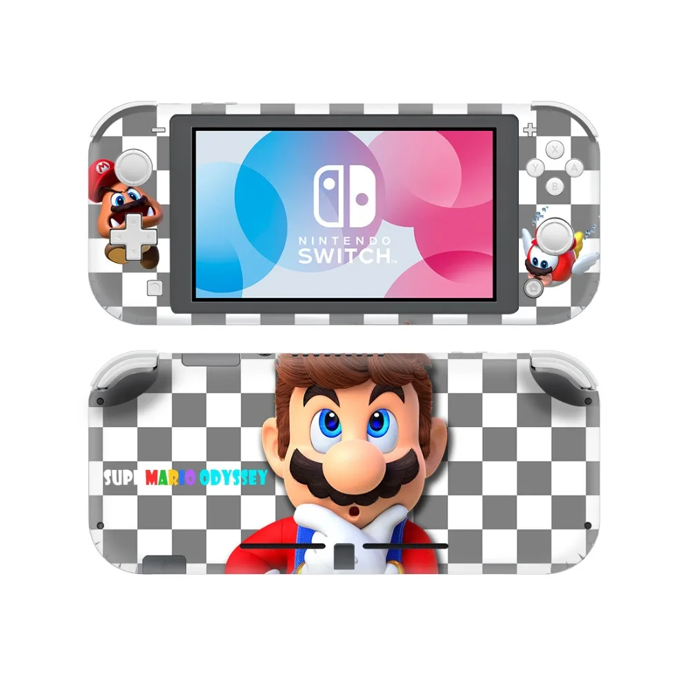 Супер Марио наклейка на кожу для nintendo Switch Lite консоль и контроллер протектор Joy-con NAND переключатель Lite наклейка на кожу