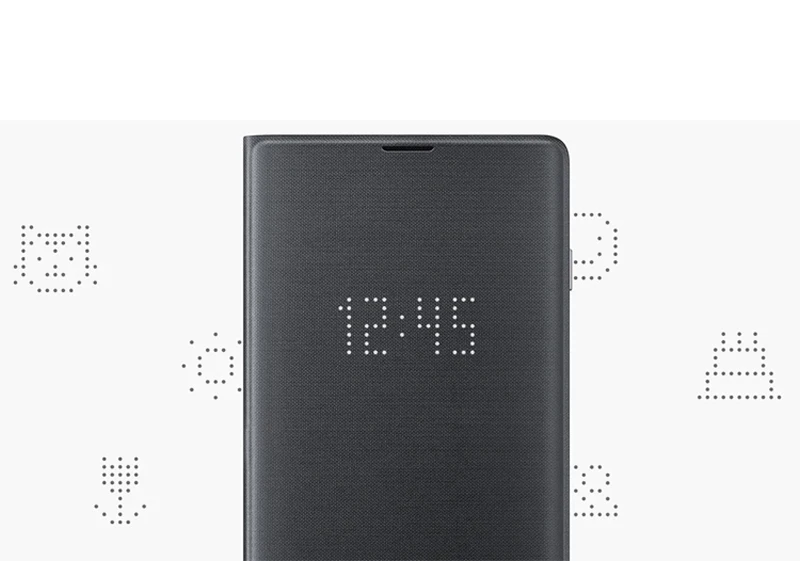 Samsung-funda inteligente con vista LED, Original, para Samsung Galaxy S10, SM-G9730, S10, SM-G9700, S10 E, S10E, S10Plus, G9750-2