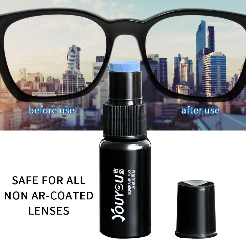 

15ML Swimming Goggles Anti-fog Spray Prevents Fogging Of Glass Windows Mirrors Eyewear Lenses Long Lasting Fog Spray Removal