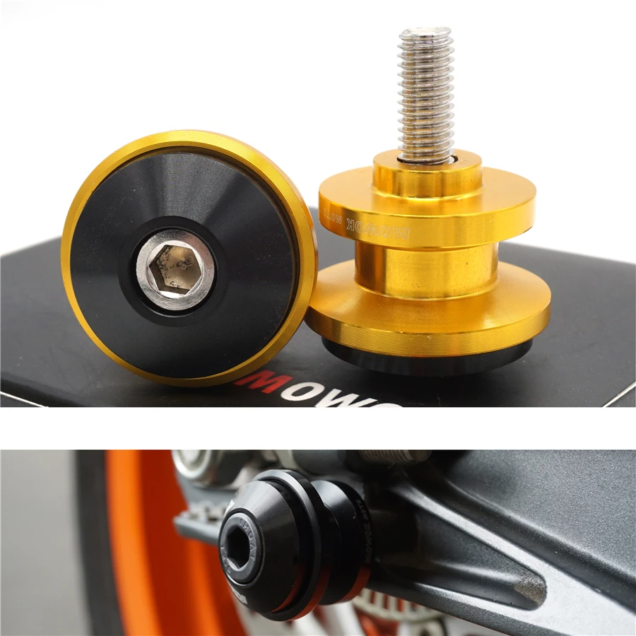 SS UN 05 8mm для Triumph Street Triple R Daytona 675 Honda CBR600 F2 F3 F4 F4i CBR1000RR CBR600RR слайдер с ЧПУ|swingarm
