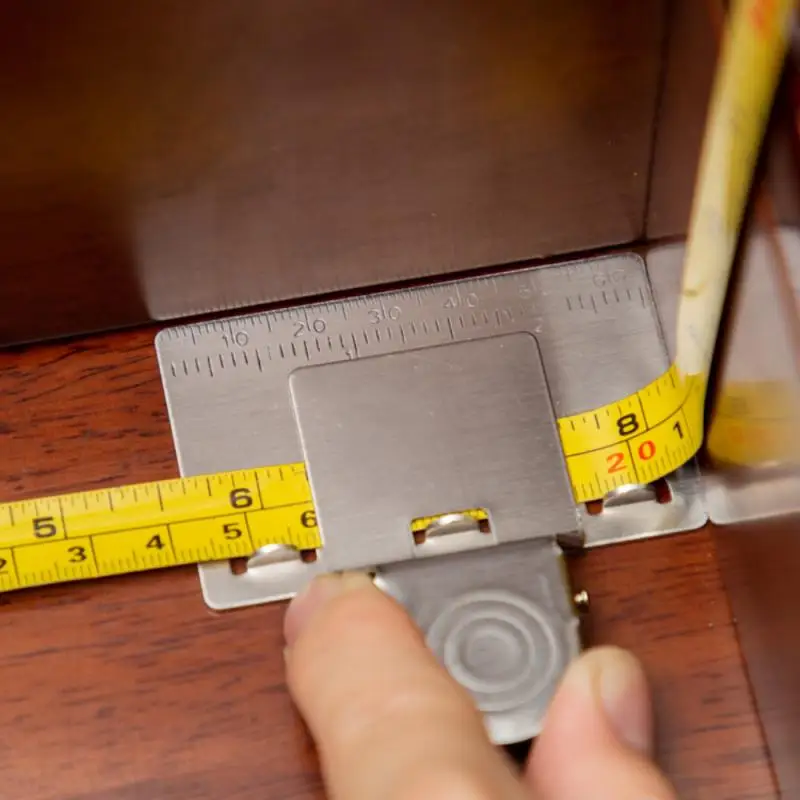 

Tape Measure Locator Home Tool Tape Measure Locator Clip Hand Portable Tool Woodworking Convenient Measure Precise Hardware