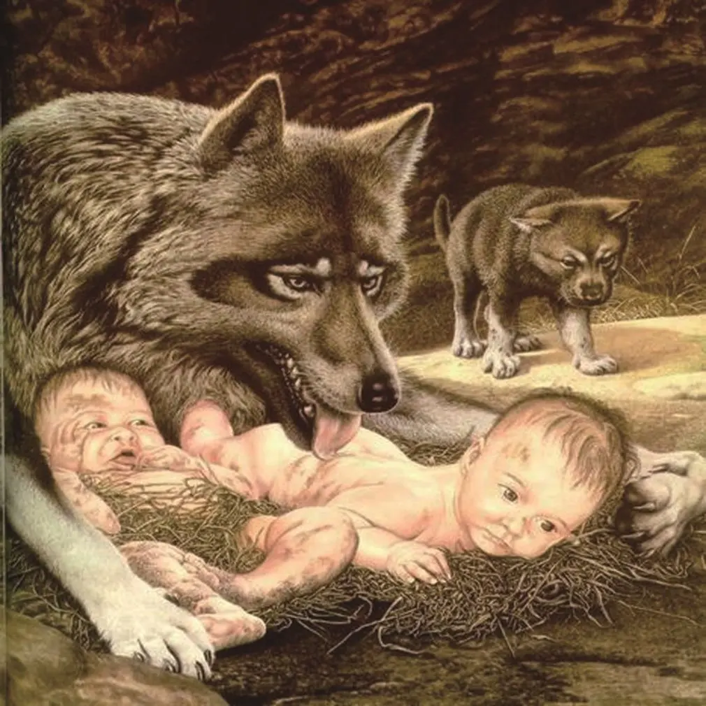 Побалуйте волка Алмазная вышивка набор крестиком домашнее украшение|Алмазная