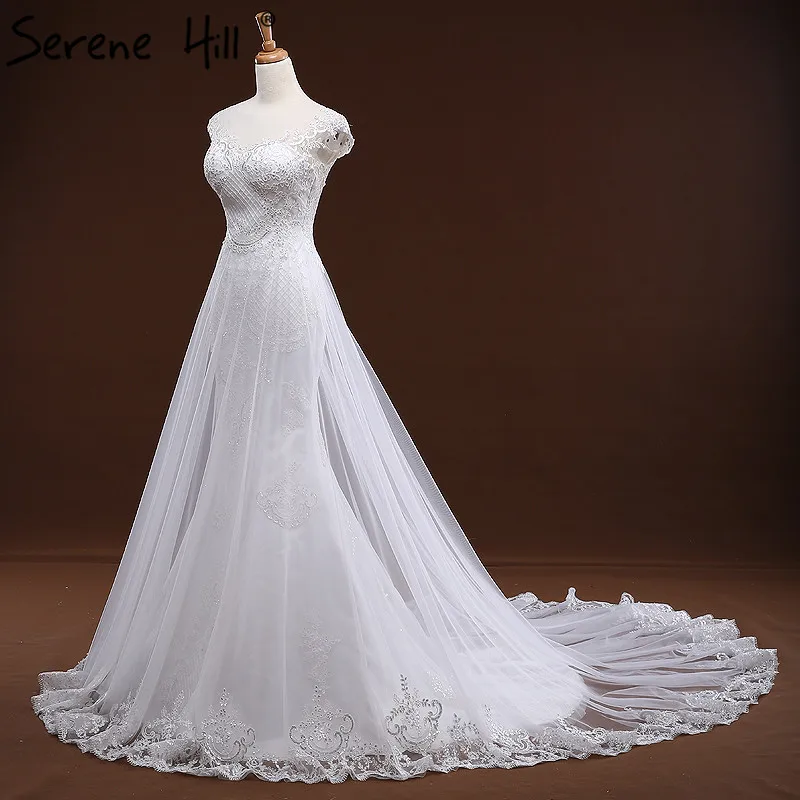 Белое Кружевное фатиновое сексуальное свадебное платье с блестками и