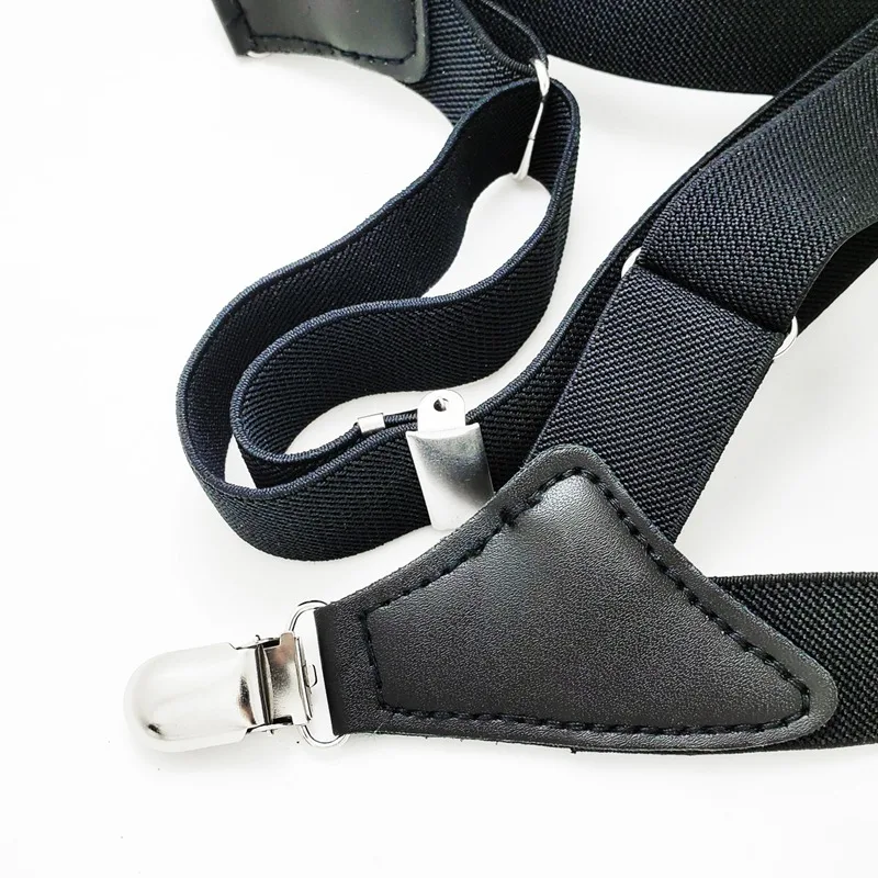 

Hot Sale Men's Suspenders Adjustable Braces X Shape Suspender Clip-on Belt Straps Elastic Adult Suspensorio Apparel Accessories