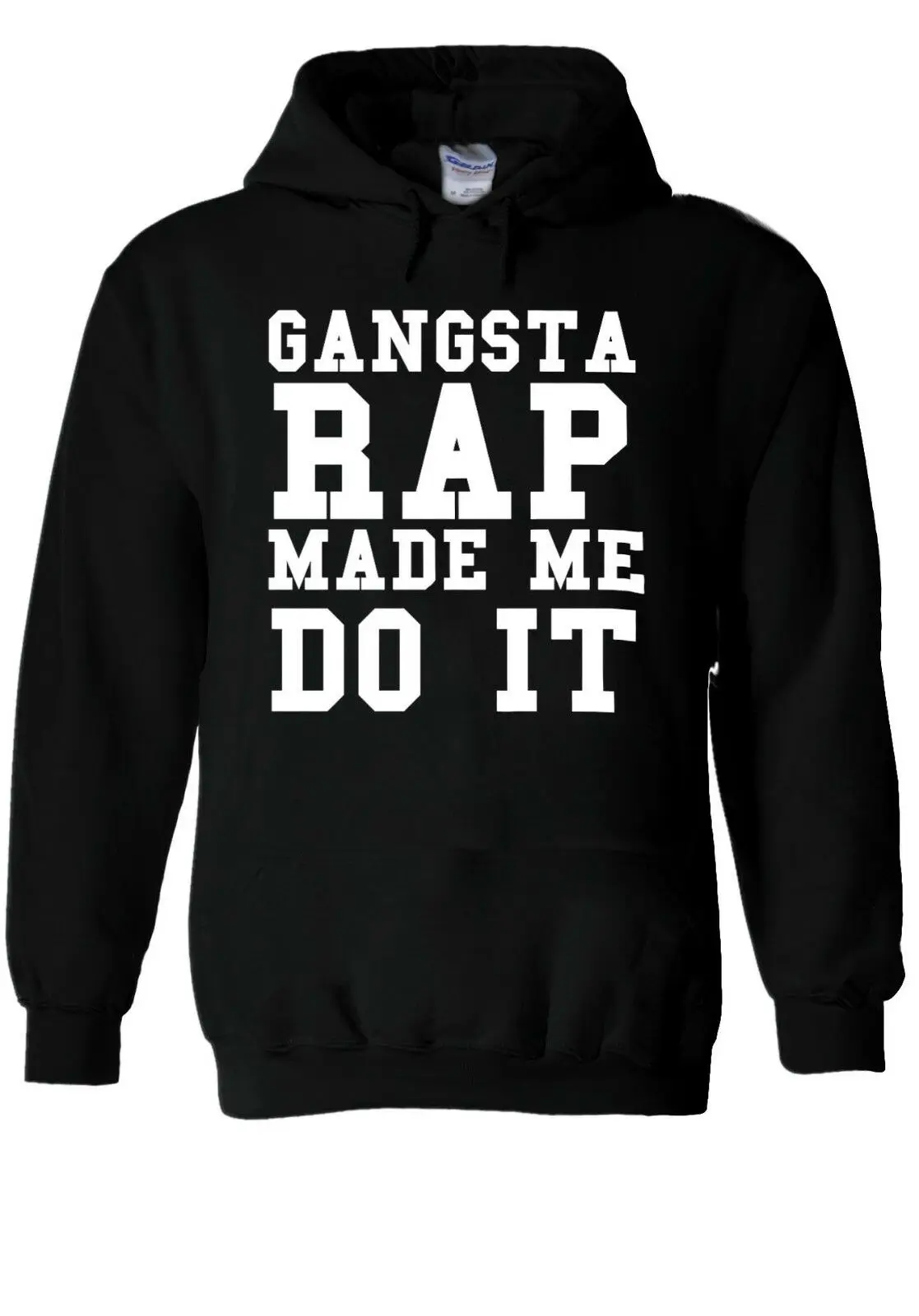 Толстовка с капюшоном Gangsta Rap Made Me Do It Tumblr свитшот джемпер для мужчин и женщин