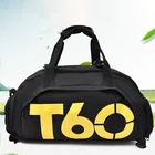 2020 женская спортивная сумка для тренажерного зала и фитнеса, водонепроницаемая уличная сумка с отдельным пространством для обуви, рюкзак, скрывающий рюкзак T60