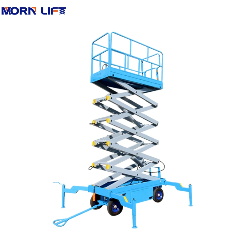 Scissor Lift 6m Hydraulic Electric Platform Aerial Work |