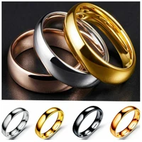 stainless steel ring gold wedding ring women