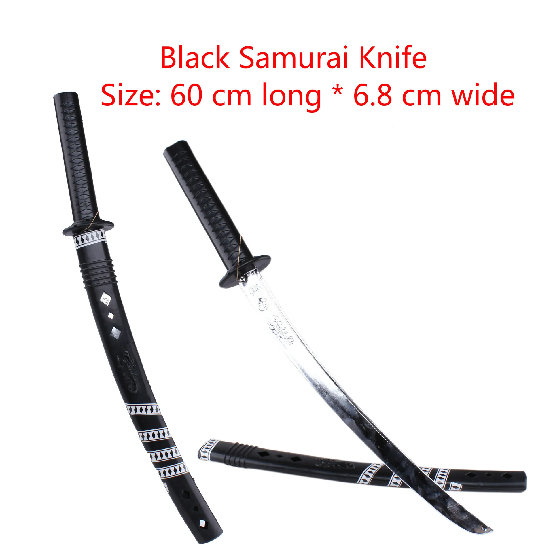

Japanese Samurai Toy Knife Children's Sword Boy Toyo Samurai Blade Toy Cosplay Stage Prop Toy Knife