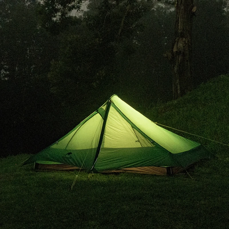 Палатка для кемпинга Naturehike двухслойная из силикона ульсветильник Кая