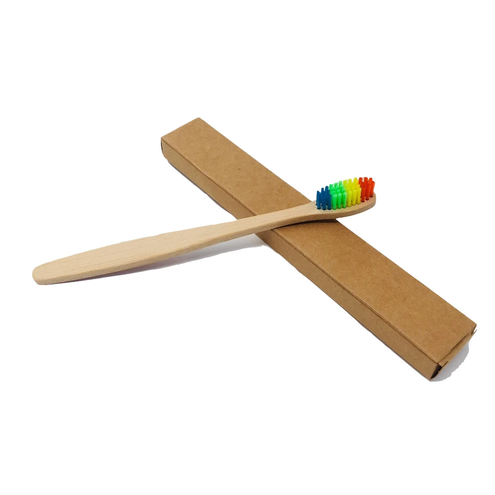 1 шт. зубная щётка с натуральной бамбуковой ручкой|Зубные щетки| |