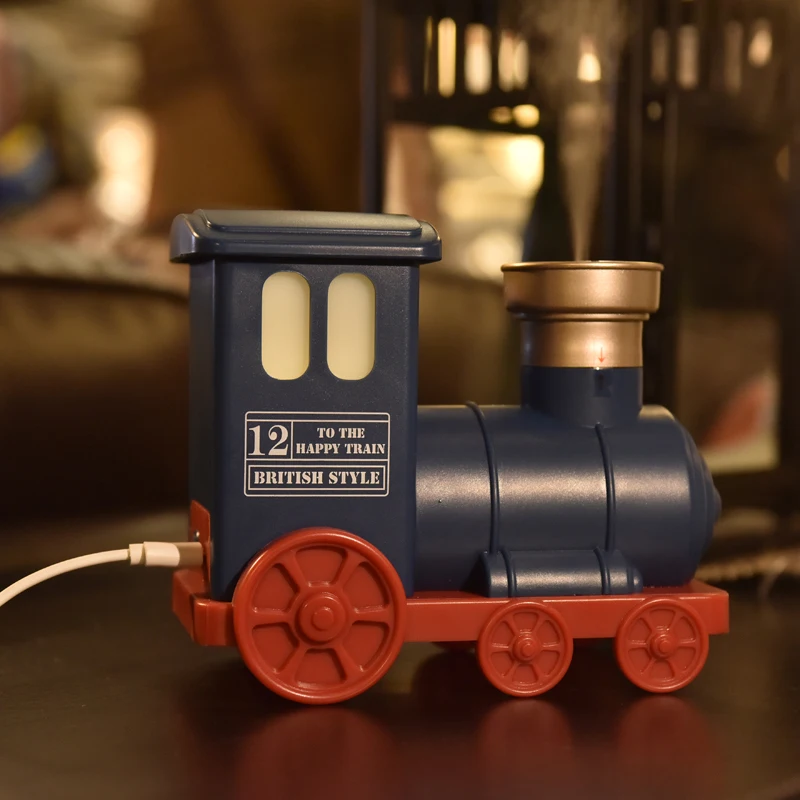 USB train mini Humidifiers Air Ultrasonic Humidifier Essential Oil Diffuser Mist Maker Humidificador Gift | Бытовая техника